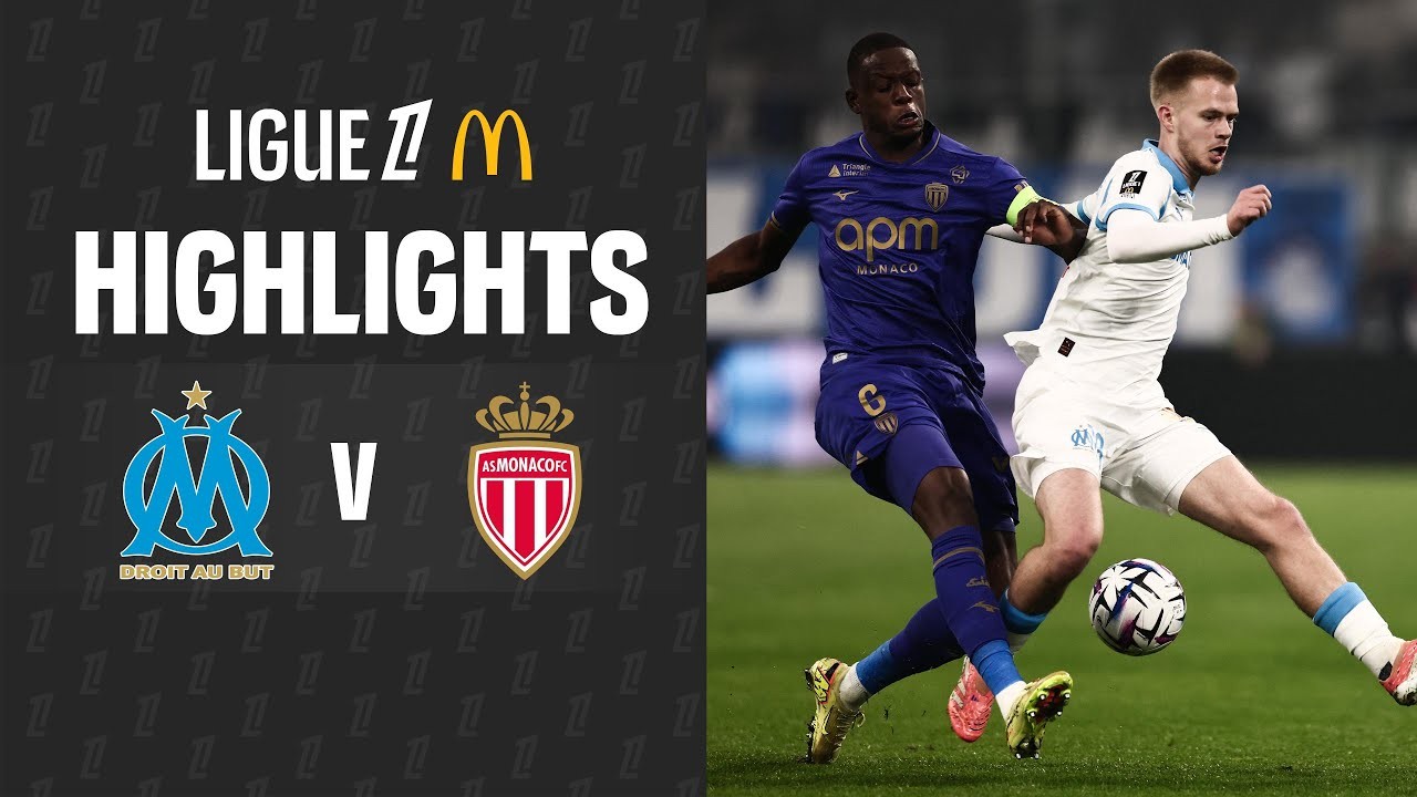 #ไฮไลท์ฟุตบอล [ โอลิมปิก มาร์กเซย 1 - 0 โมนาโก ] ลีกเอิง ฝรั่งเศส 2025/15.12.68