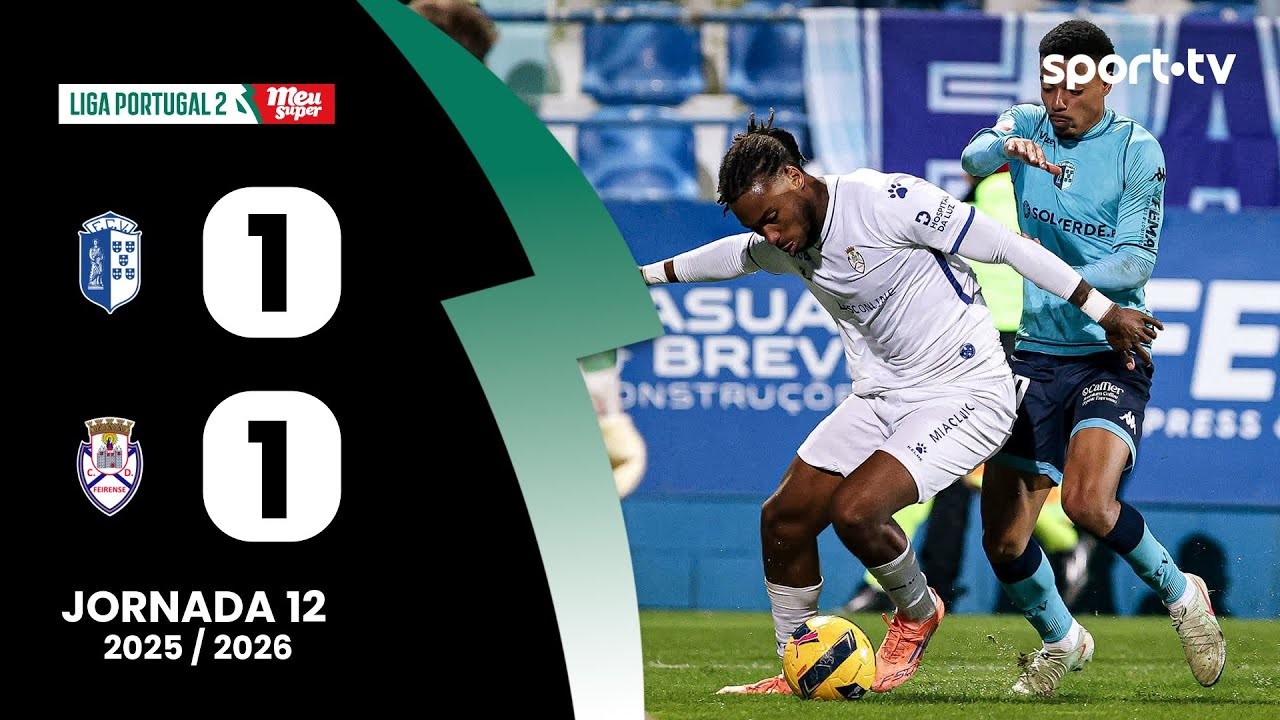 #ไฮไลท์ฟุตบอล [ วิเซล่า 1 - 1 เฟยเรนเซ่ ] โปรตุเกส ดิวิชั่น1 2025/2.12.68