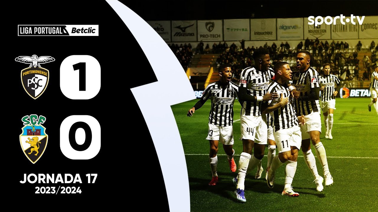 #ไฮไลท์ฟุตบอล [ ปอร์ติโมเนนเซ่ 1 - 0 เอสซี ฟาเรนเซ่ ] ลีกา ซาเกรส โปรตุเกส 2024/13.1.67