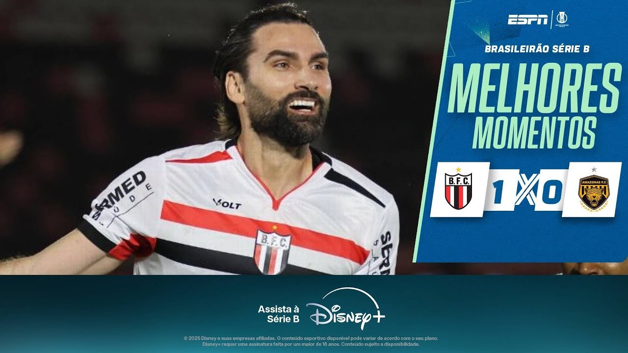 #ไฮไลท์ฟุตบอล [ โบตาโฟโก้ เอสพี 1 - 0 อามาโซนัช ] บราซิล ซีรี่ย์บี 2025/11.11.68