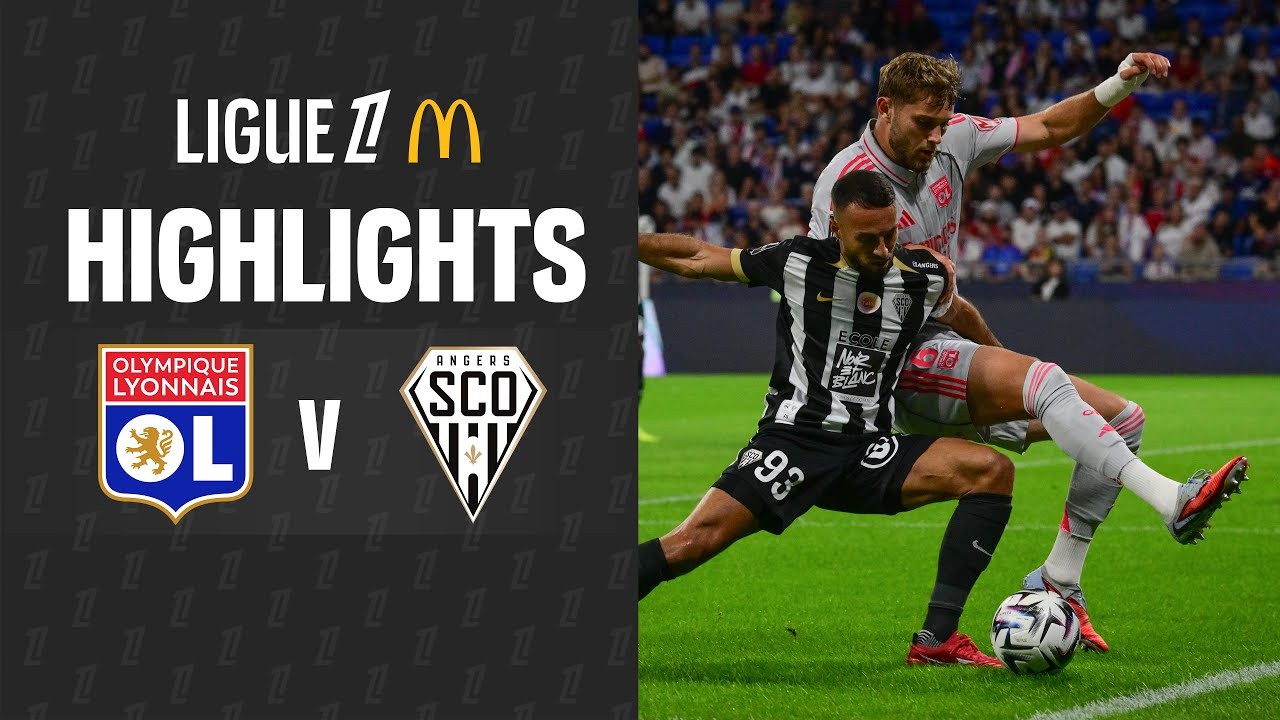 #ไฮไลท์ฟุตบอล [ โอลิมปิก ลียง 1 - 0 อองเช่ร์ ] ลีกเอิง ฝรั่งเศส 2025/20.9.68