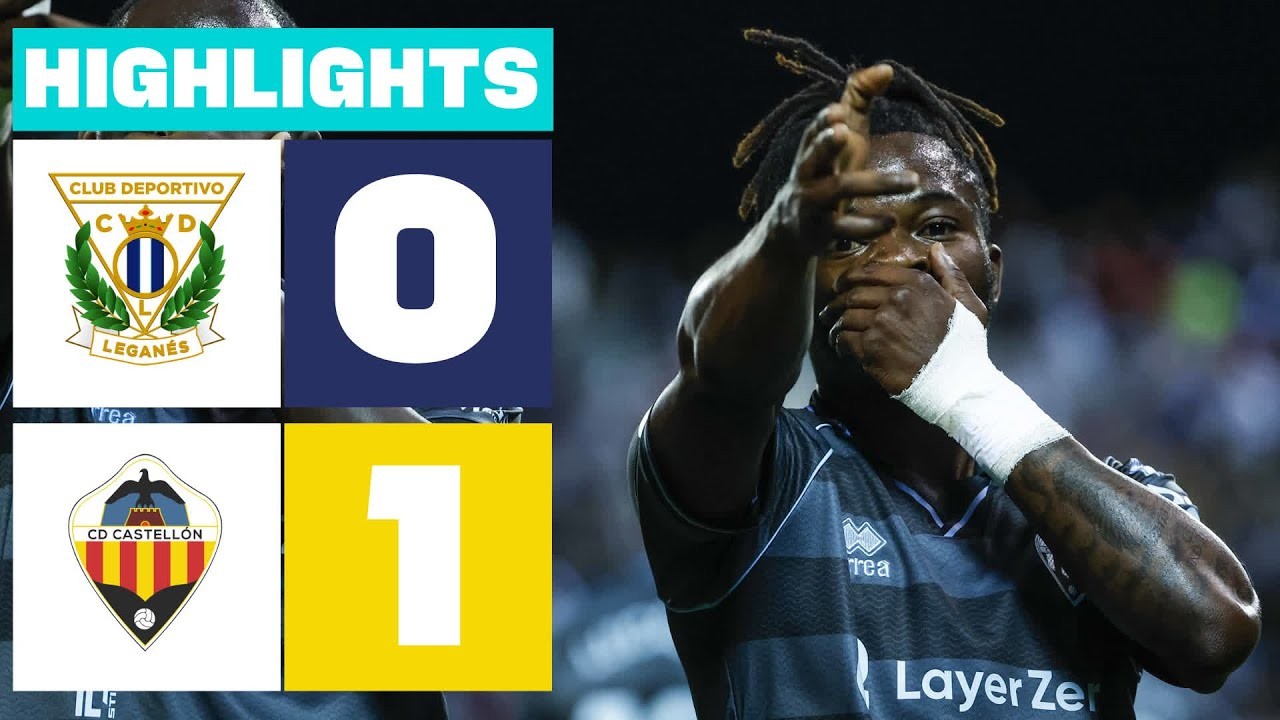 #ไฮไลท์ฟุตบอล [ เลกาเนส 0 - 1 คาสเตลล่อน ] อเดลันเต้ สเปน 2025/30.9.68