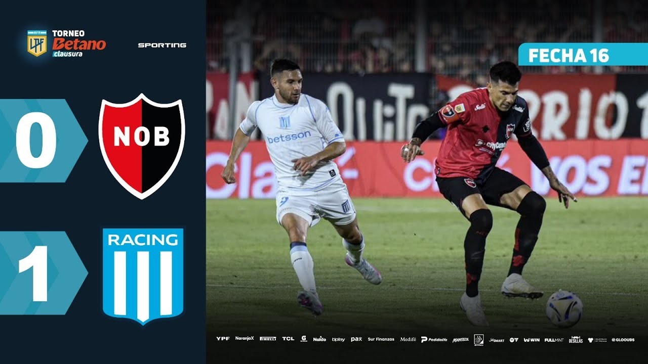 #ไฮไลท์ฟุตบอล [ นีเวลล์ โอลด์ บอยส์ 0 - 1 ราซิ่ง คลับ ] อาร์เจนติน่า พรีเมียร์ ดิวิชั่น 2025/17.11.68