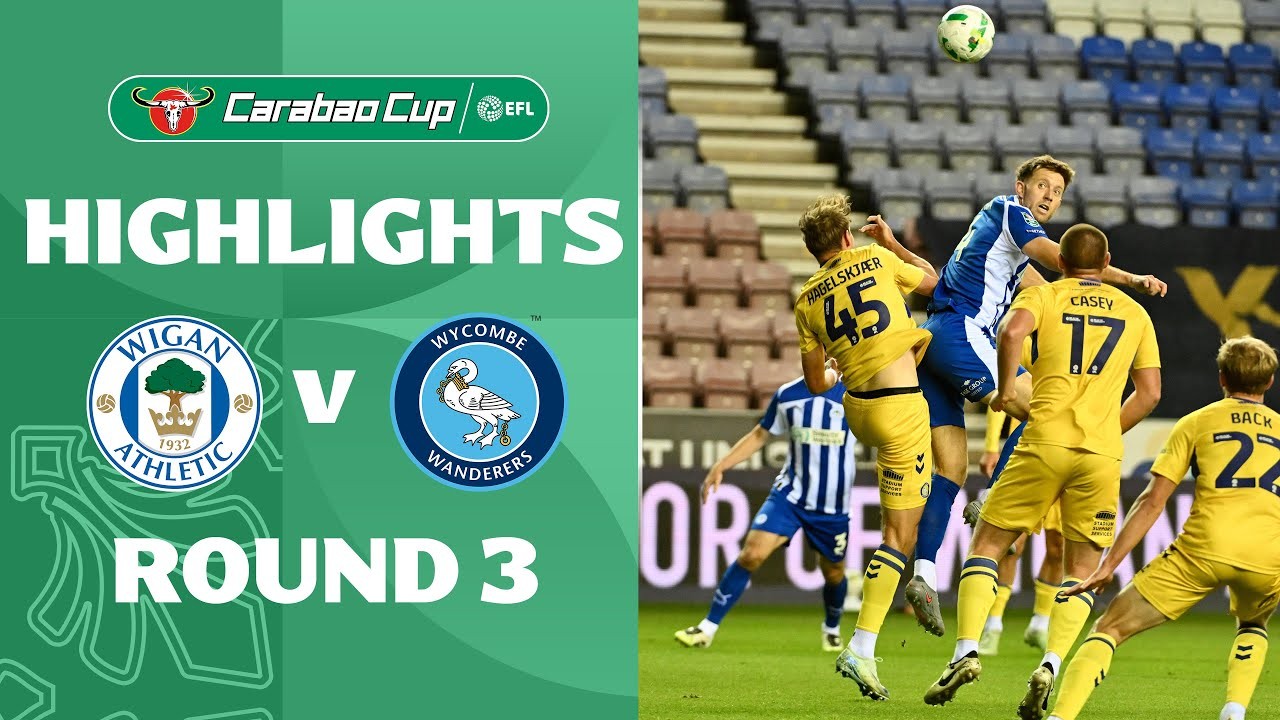 #ไฮไลท์ฟุตบอล [ วีแกน แอธเลติก 0 - 2 วีคอมบ์ วันเดอเรอร์ส ] คาราบาว คัพ อังกฤษ 2025/24.9.68